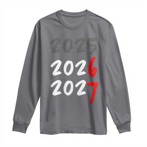 67 Six Seven Meme Long Sleeve Shirt New Year 2026 Gen Alpha Slang TS14 Charcoal Print Your Wear