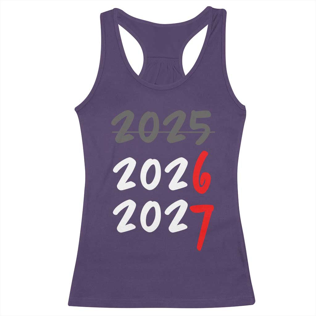 67 Six Seven Meme Racerback Tank Top New Year 2026 Gen Alpha Slang TS14 Purple Print Your Wear