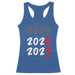 67 Six Seven Meme Racerback Tank Top New Year 2026 Gen Alpha Slang TS14 Royal Blue Print Your Wear