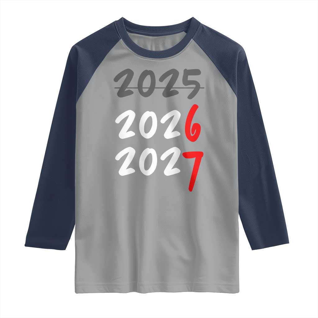 67 Six Seven Meme Raglan Shirt New Year 2026 Gen Alpha Slang TS14 Sport Gray Navy Print Your Wear