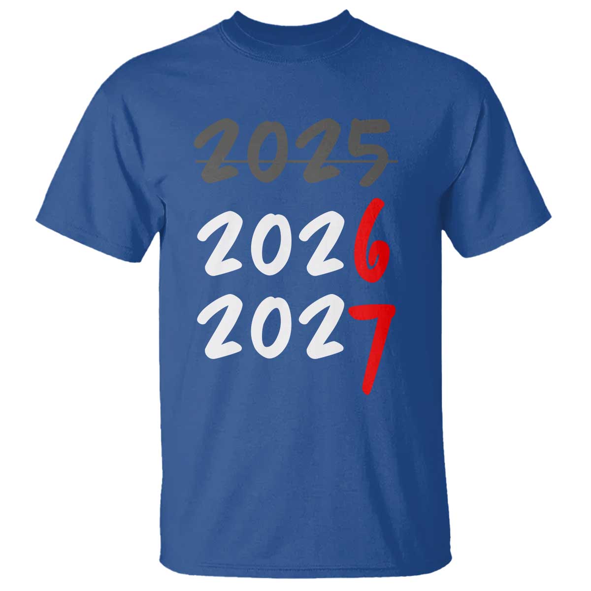 67 Six Seven Meme T Shirt New Year 2026 Gen Alpha Slang TS14 Royal Blue Print Your Wear