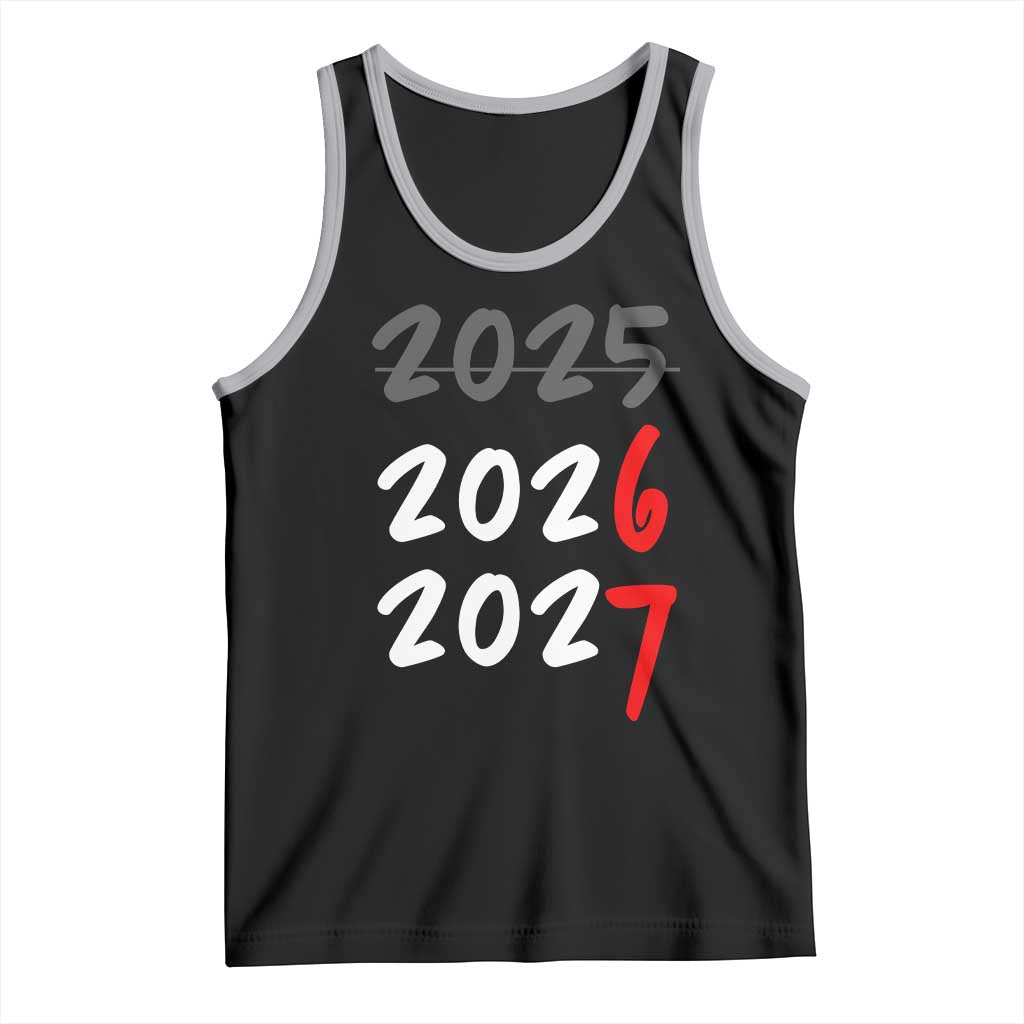 67 Six Seven Meme Tank Top New Year 2026 Gen Alpha Slang TS14 Black Athletic Heather Print Your Wear