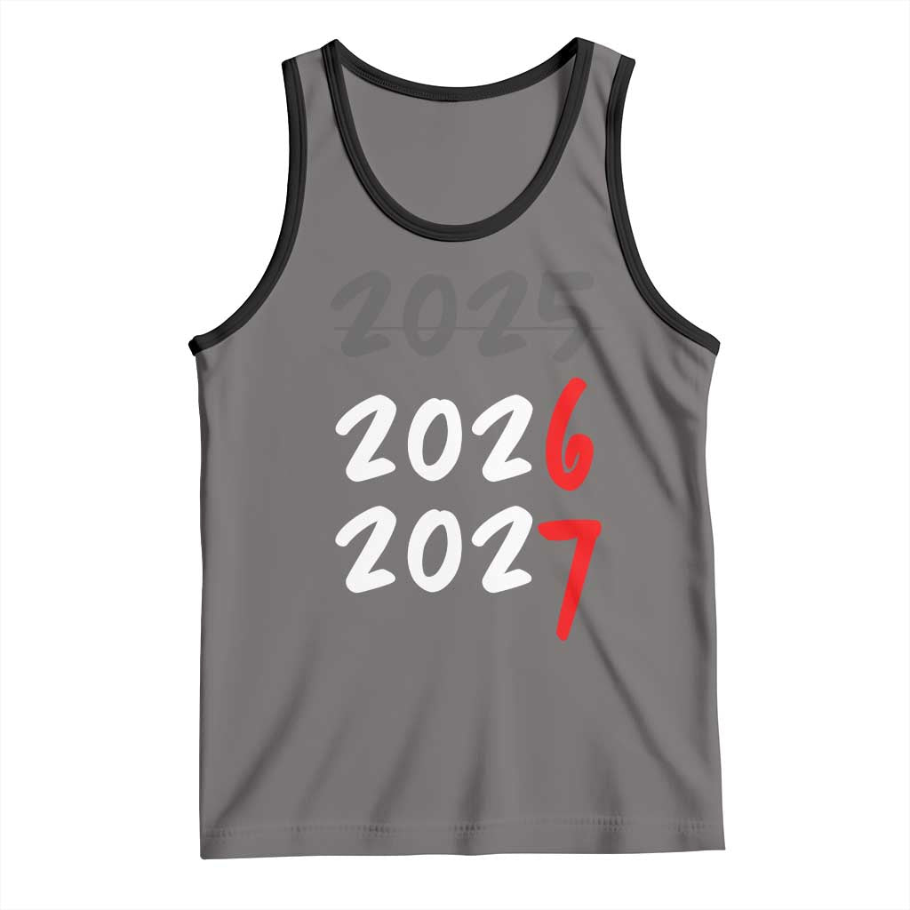 67 Six Seven Meme Tank Top New Year 2026 Gen Alpha Slang TS14 Deep Heather Black Print Your Wear