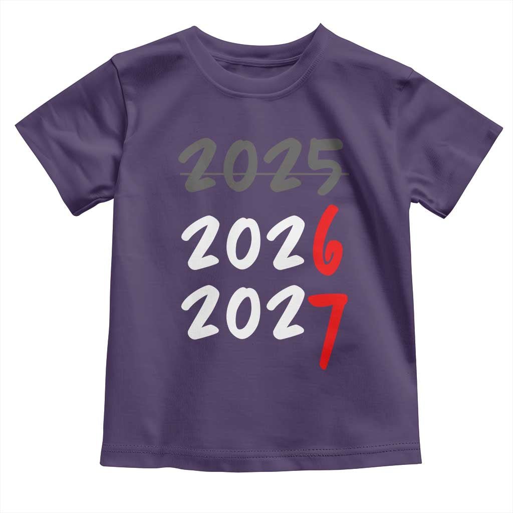 67 Six Seven Meme Toddler T Shirt New Year 2026 Gen Alpha Slang TS14 Purple Print Your Wear