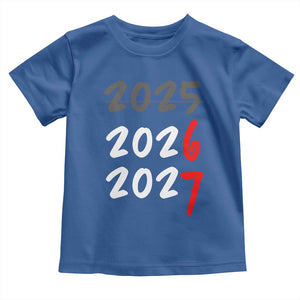 67 Six Seven Meme Toddler T Shirt New Year 2026 Gen Alpha Slang TS14 Royal Blue Print Your Wear