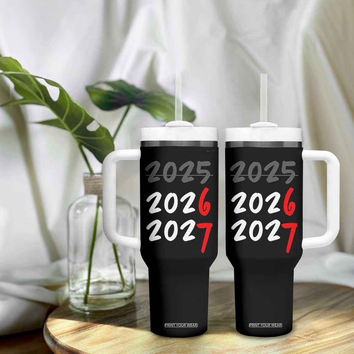 67 Six Seven Meme Tumbler With Handle New Year 2026 Gen Alpha Slang TS14 Print Your Wear