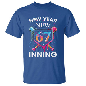 Funny Six Seven Meme T Shirt 67 Number Sports American Football Ice Cream Drip TS14 Royal Blue Print Your Wear