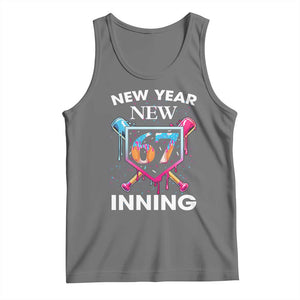 Funny Six Seven Meme Tank Top 67 Number Sports American Football Ice Cream Drip TS14 Black Heather Print Your Wear