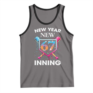 Funny Six Seven Meme Tank Top 67 Number Sports American Football Ice Cream Drip TS14 Deep Heather Black Print Your Wear
