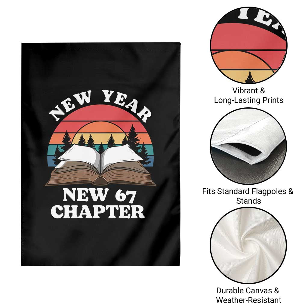 Funny Six Seven Meme Garden Flag New Year New 67 Chapter TS14 Print Your Wear