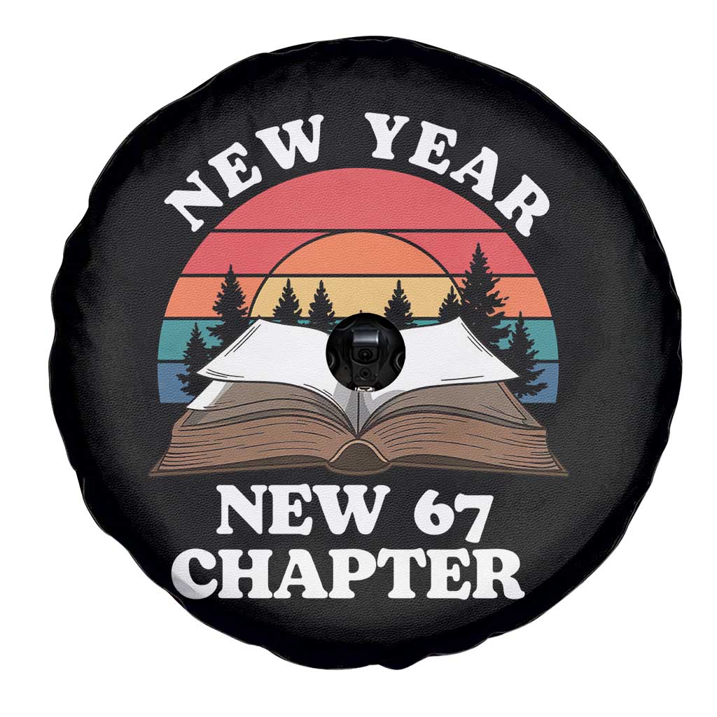 Funny Six Seven Meme Spare Tire Cover New Year New 67 Chapter TS14 Print Your Wear