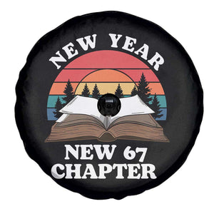 Funny Six Seven Meme Spare Tire Cover New Year New 67 Chapter TS14 Print Your Wear