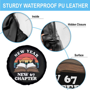 Funny Six Seven Meme Spare Tire Cover New Year New 67 Chapter TS14 Print Your Wear