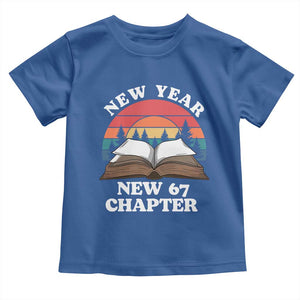 Funny Six Seven Meme Toddler T Shirt New Year New 67 Chapter TS14 Royal Blue Print Your Wear