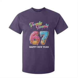 67 Six Seven Meme T Shirt For Kid New Year 2026 Ice Cream Drip TS14 Purple Print Your Wear