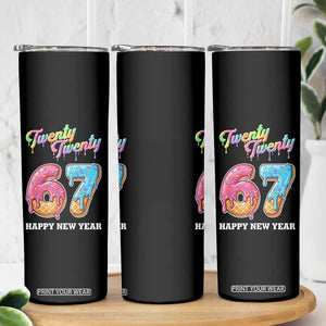 67 Six Seven Meme Skinny Tumbler New Year 2026 Ice Cream Drip TS14 Print Your Wear