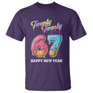67 Six Seven Meme T Shirt New Year 2026 Ice Cream Drip TS14 Purple Print Your Wear