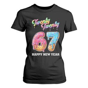 67 Six Seven Meme T Shirt For Women New Year 2026 Ice Cream Drip TS14 Black Print Your Wear