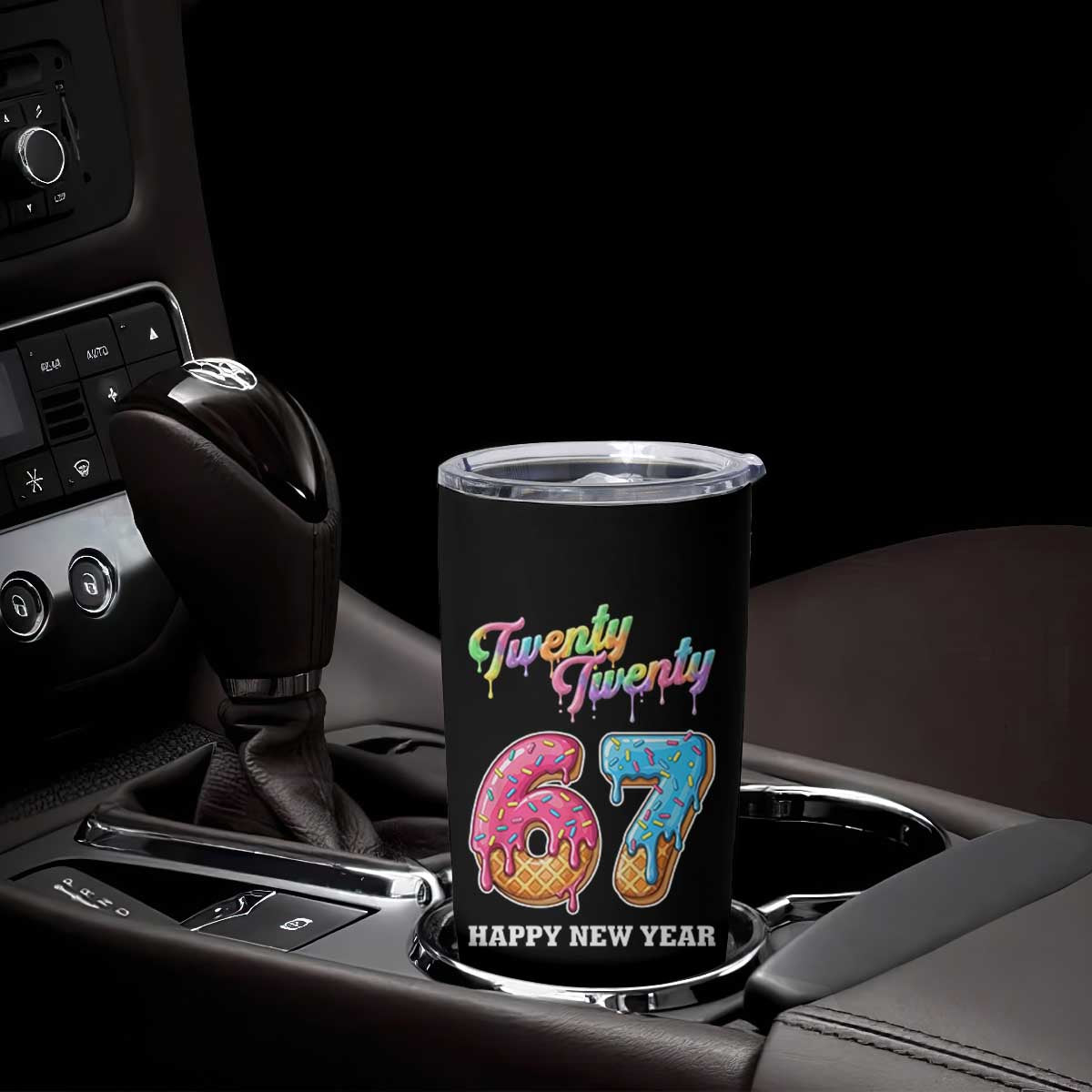 67 Six Seven Meme Tumbler Cup New Year 2026 Ice Cream Drip TS14 Print Your Wear