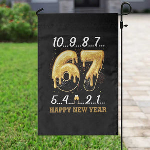 67 Six Seven Meme Garden Flag Happy New Year 2026 TS14 Print Your Wear