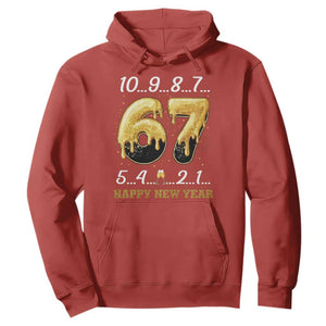 67 Six Seven Meme Hoodie Happy New Year 2026 TS14 Red Print Your Wear