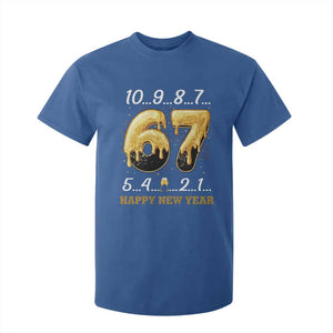 67 Six Seven Meme T Shirt For Kid Happy New Year 2026 TS14 Royal Blue Print Your Wear