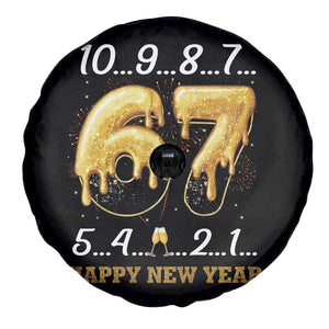 67 Six Seven Meme Spare Tire Cover Happy New Year 2026 TS14 Print Your Wear