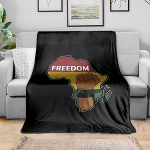 Africa Freedom Liberation Black Power Throw Blanket TS14 Print Your Wear