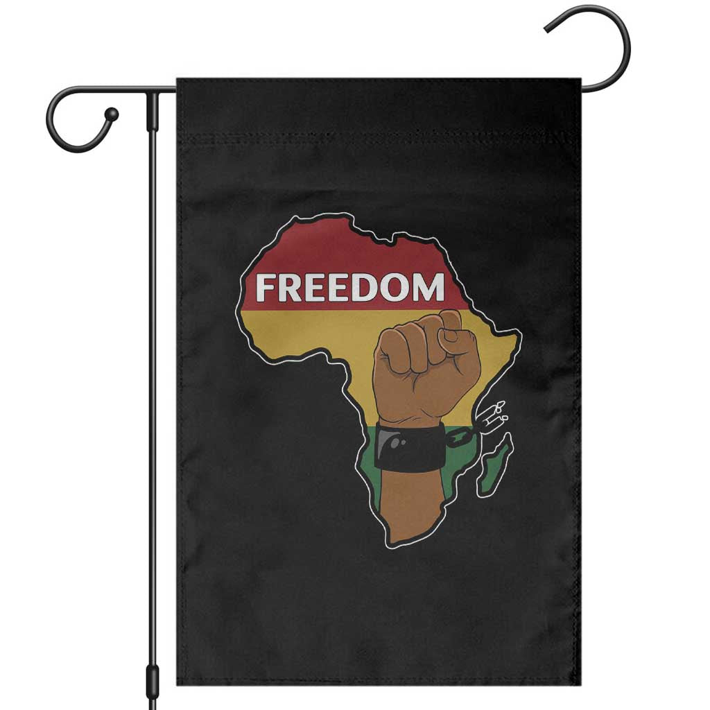 Africa Freedom Liberation Black Power Garden Flag TS14 Black Print Your Wear