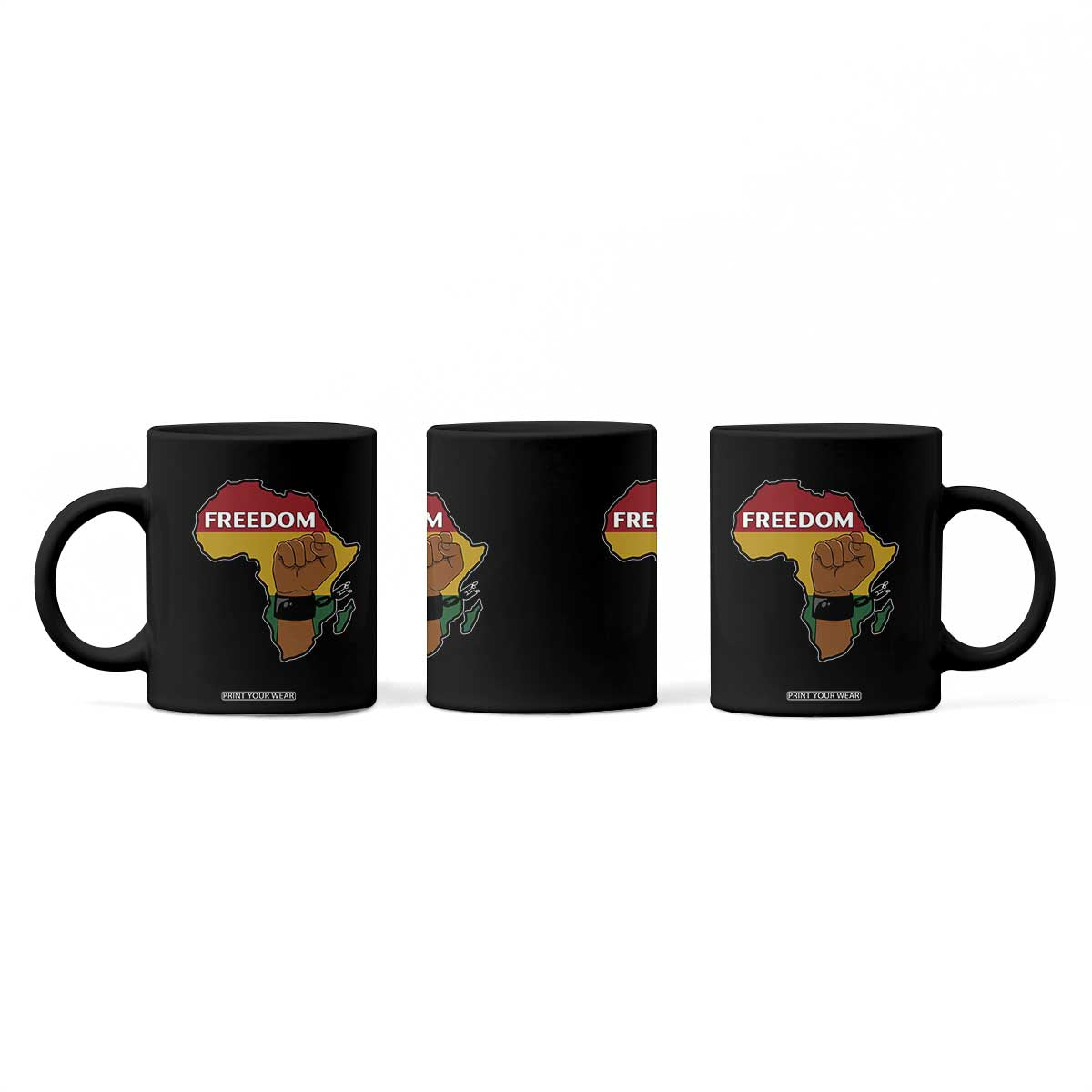 Africa Freedom Liberation Black Power Coffee Mug TS14 Print Your Wear