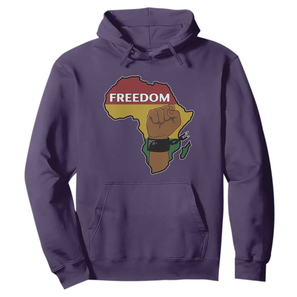 Africa Freedom Liberation Black Power Hoodie TS14 Purple Print Your Wear