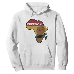 Africa Freedom Liberation Black Power Hoodie TS14 White Print Your Wear