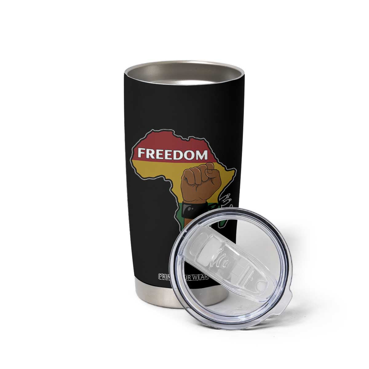 Africa Freedom Liberation Black Power Tumbler Cup TS14 Print Your Wear