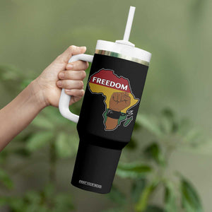 Africa Freedom Liberation Black Power Tumbler With Handle TS14 Print Your Wear