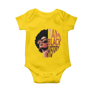 I Am Black History Baby Onesie African American Pride TS14 Daisy Print Your Wear