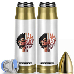I Am Black History Bullet Tumbler African American Pride TS14 White Print Your Wear