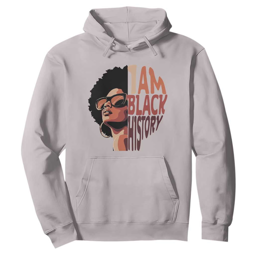 I Am Black History Hoodie African American Pride - Print Your Wear