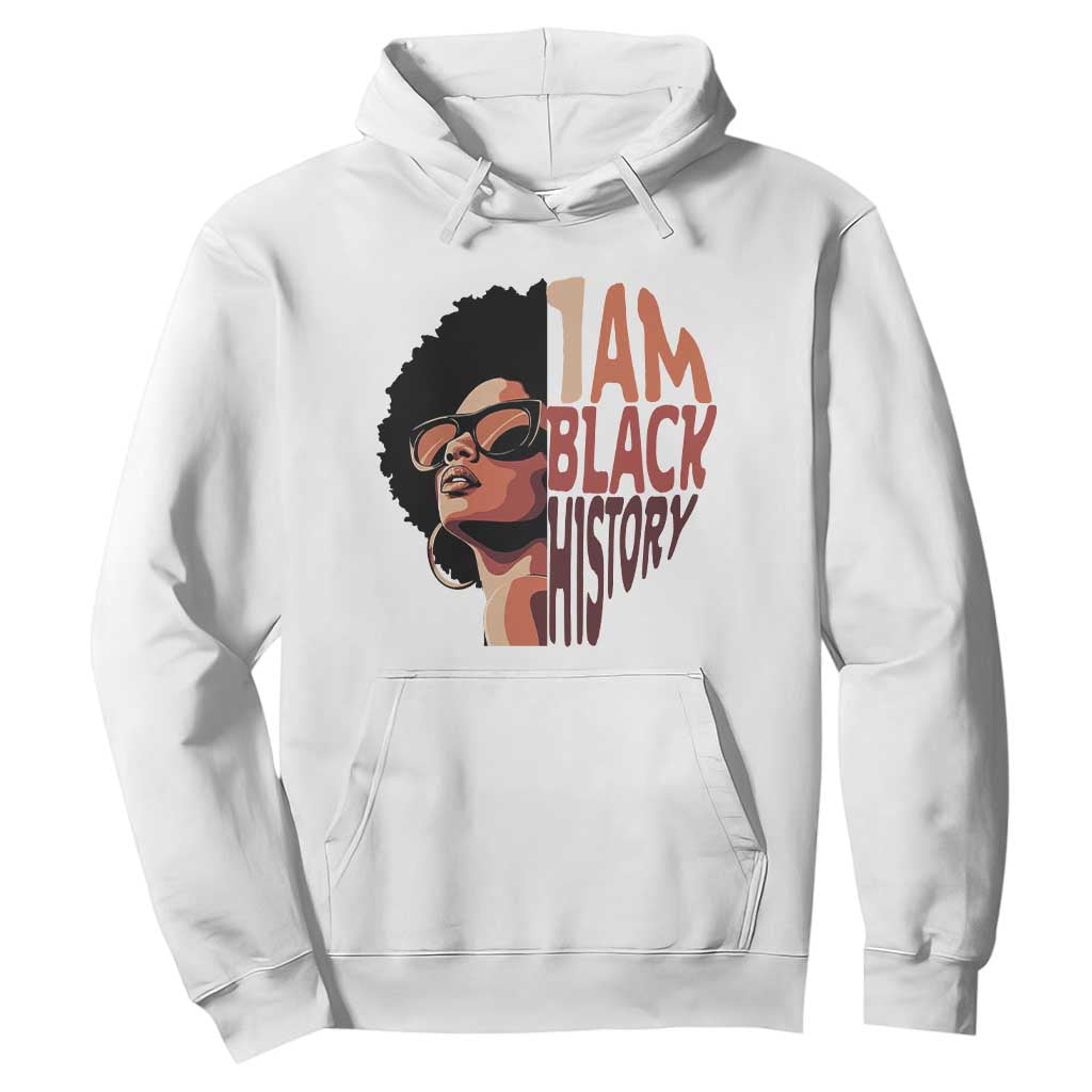 I Am Black History Hoodie African American Pride - Print Your Wear
