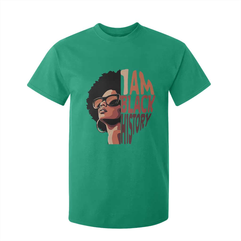 I Am Black History T Shirt For Kid African American Pride TS14 Irish Green Print Your Wear