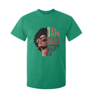I Am Black History T Shirt For Kid African American Pride TS14 Irish Green Print Your Wear