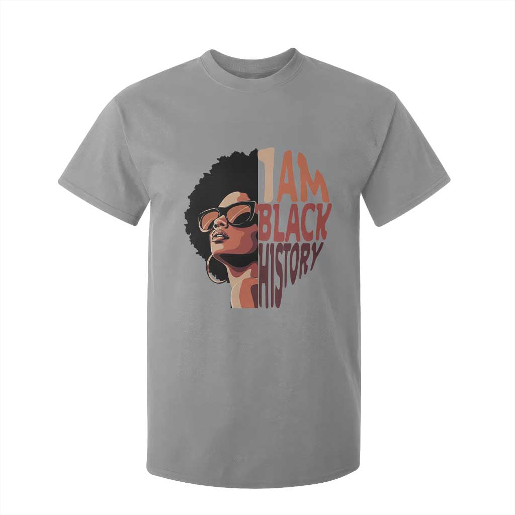 I Am Black History T Shirt For Kid African American Pride TS14 Sport Gray Print Your Wear