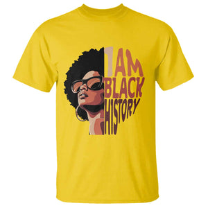 I Am Black History T Shirt African American Pride TS14 Daisy Print Your Wear