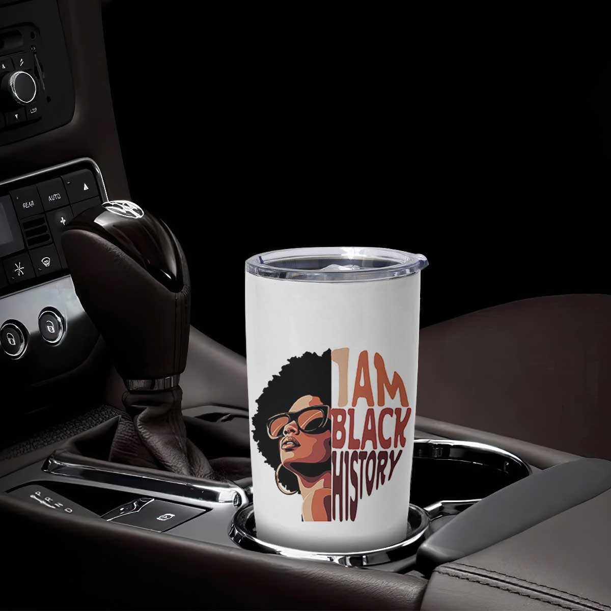 I Am Black History Tumbler Cup African American Pride TS14 Print Your Wear