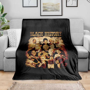 Black History Month Throw Blanket African American Pride TS14 Print Your Wear