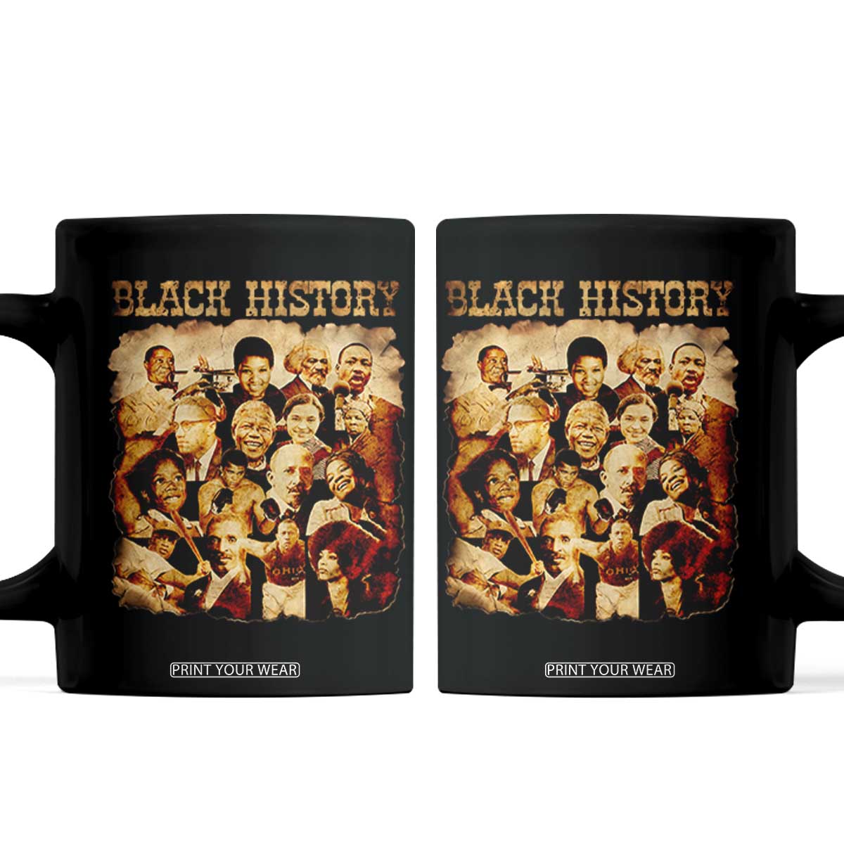 Black History Month Coffee Mug African American Pride TS14 Black Print Your Wear