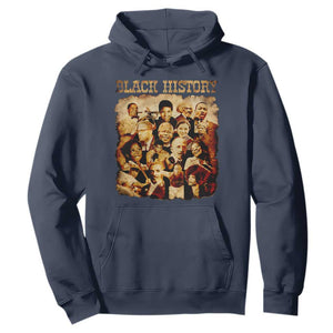 Black History Month Hoodie African American Pride TS14 Navy Print Your Wear