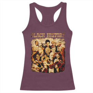 Black History Month Racerback Tank Top African American Pride TS14 Maroon Print Your Wear