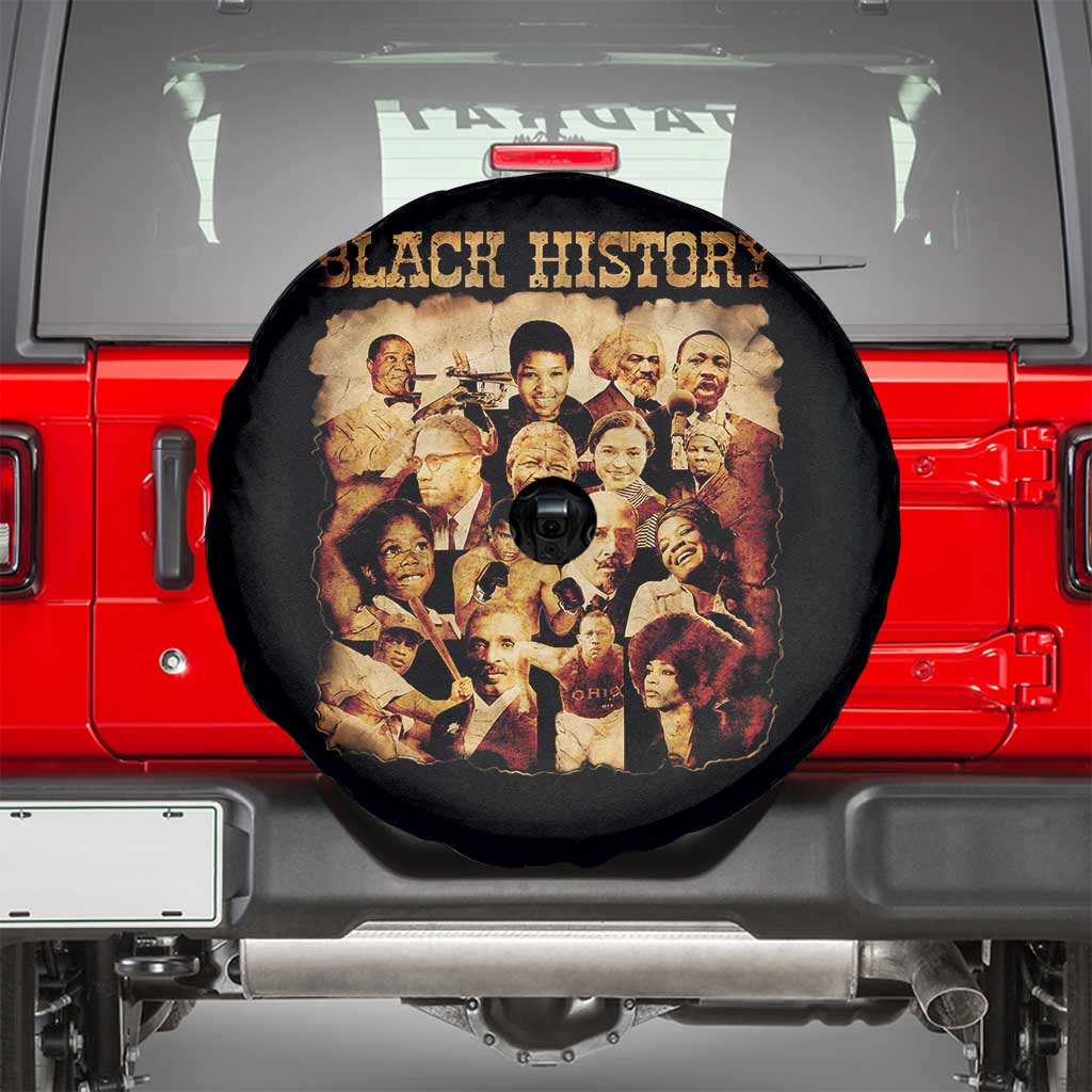 Black History Month Spare Tire Cover African American Pride TS14 Black Print Your Wear