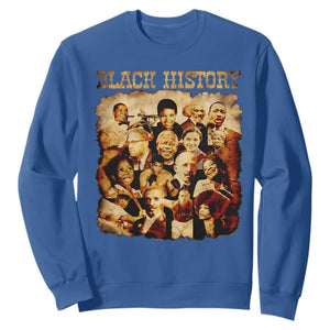 Black History Month Sweatshirt African American Pride TS14 Royal Blue Print Your Wear