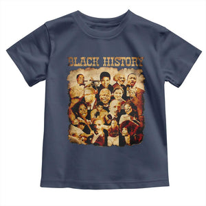 Black History Month Toddler T Shirt African American Pride TS14 Navy Print Your Wear